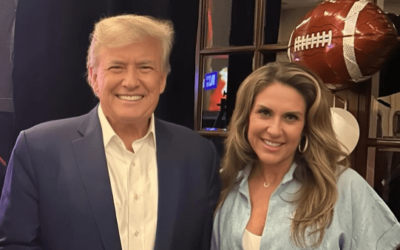 Florida GOP candidate saddles up to show support for President Trump